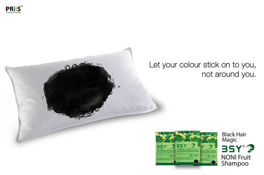 BSY Noni Hair Color Shampoo Pump - 180ml view 4